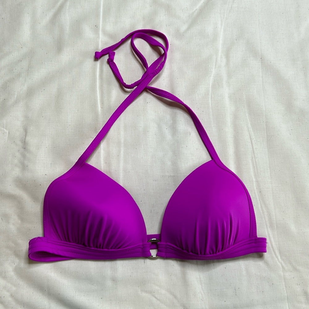 Purple / Fuchsia Venus Fashion, Swimwear Enhancer Swim Top, B cup, Small